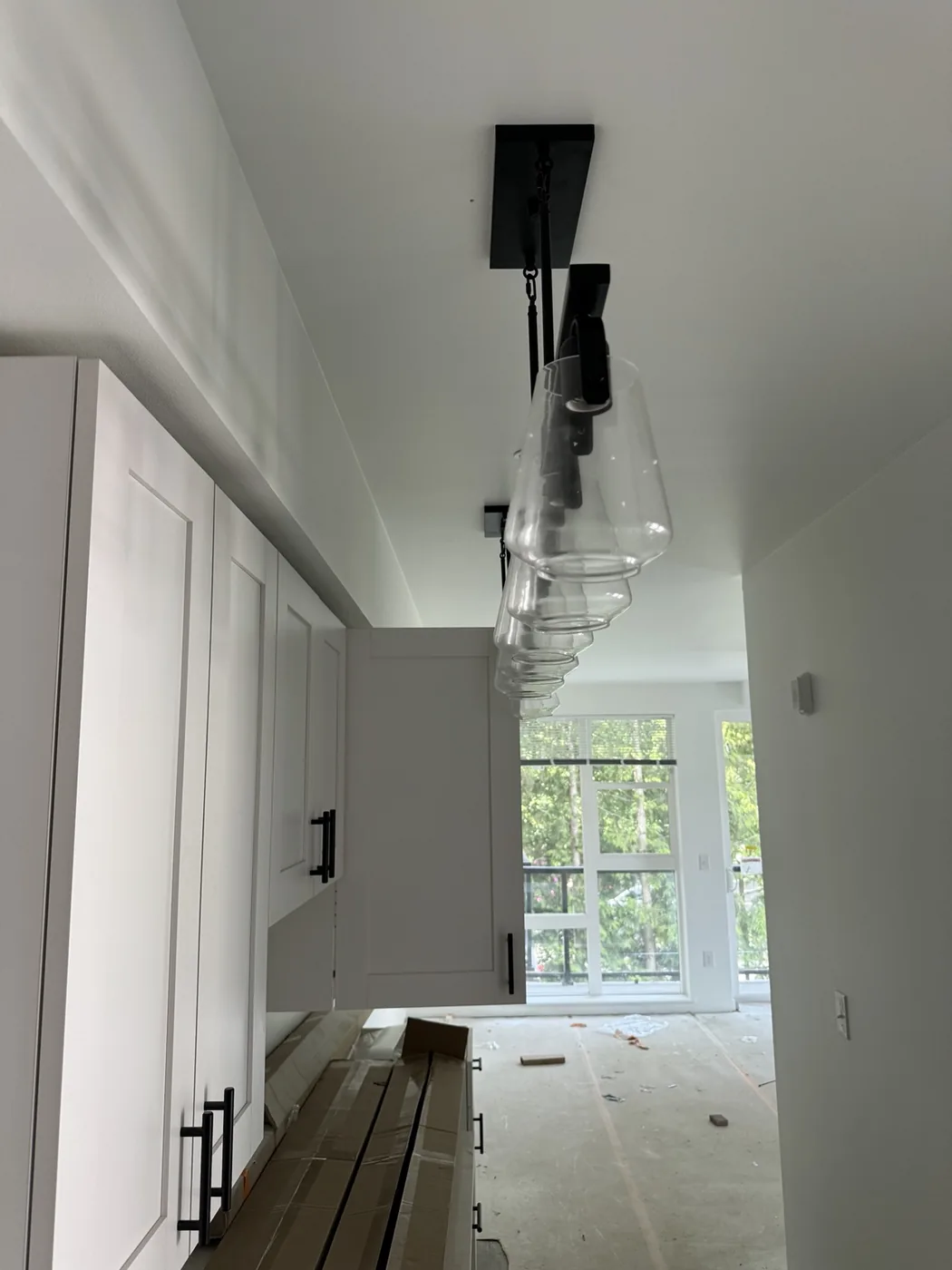 Pendant lighting installation